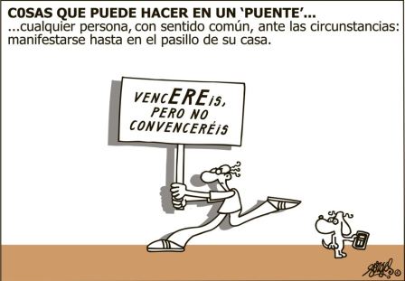 Viñeta de Forges en 'El País'.